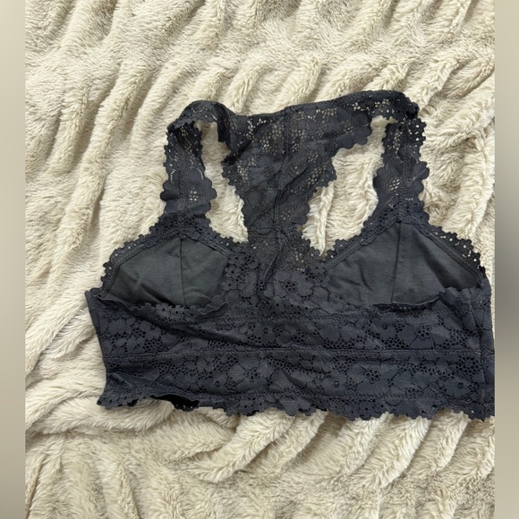 Art Class Girls Black Lace Racerback Bralette (Size L) - Picture 3 of 4